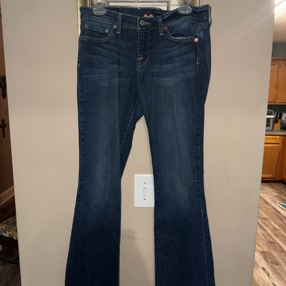 LUCKY BRAND Dark Blue Flare Women's Jeans